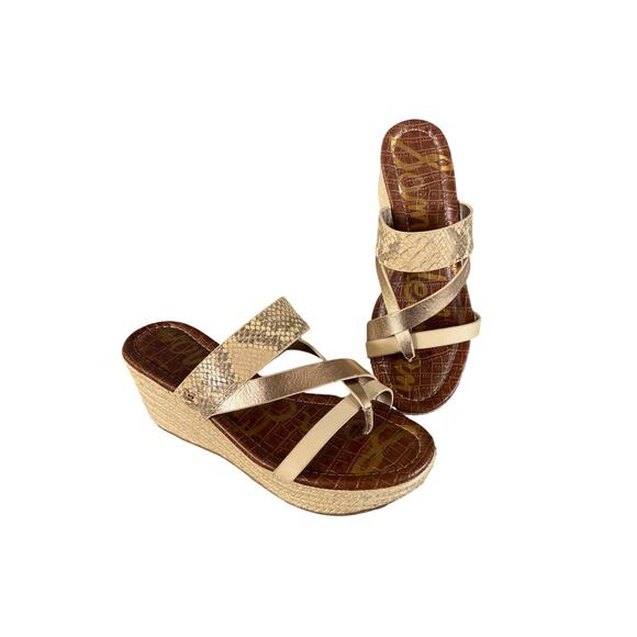 Sam Edelman Shoes - Sam Edelman Raleigh strappy wedge espadrille sandal